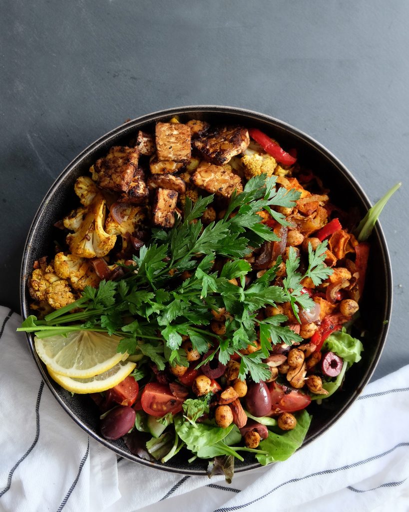 Moroccan Tempeh Bowl